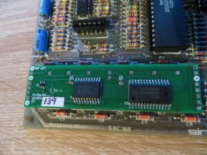 Lower RAM Reparatur - Lower RAM Board eingesetzt