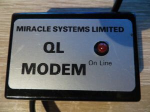 QL Modem - Oberseite