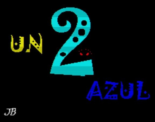 UN DOS AZUL [Retro: Sinclair ZX Spectrum]
