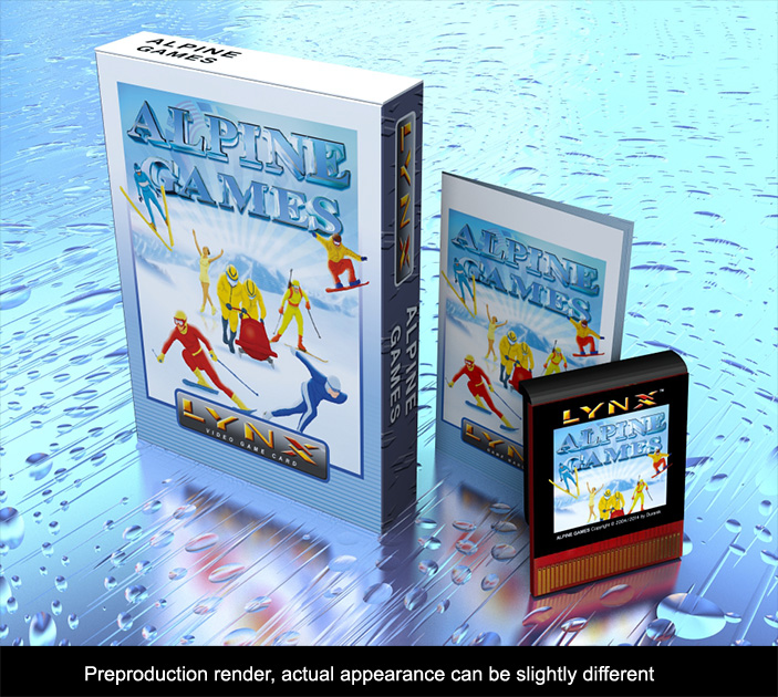 Alpine Games final production run [Retro: Atari Lynx]