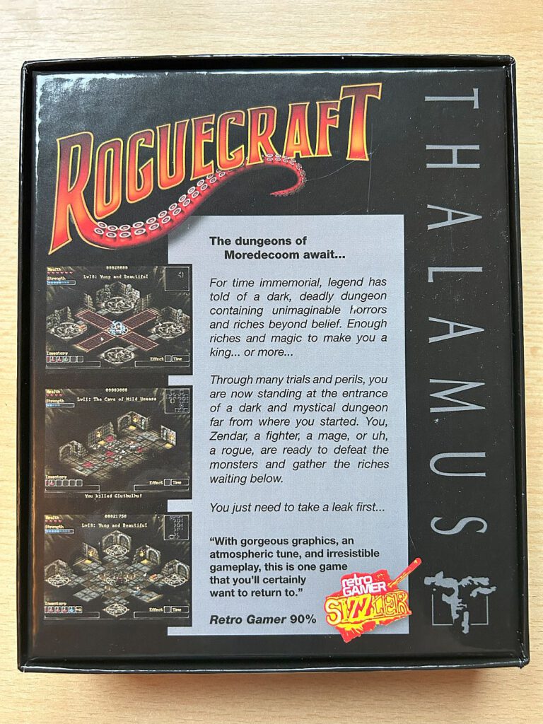 Roguecraft - Rückseite