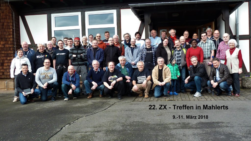 22. ZX Team Meeting - Gruppenbild