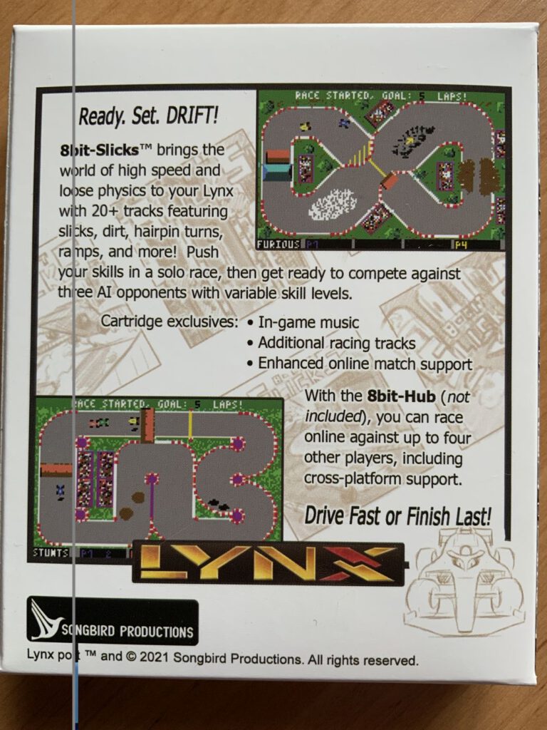 8bit-Slicks - Rückseite