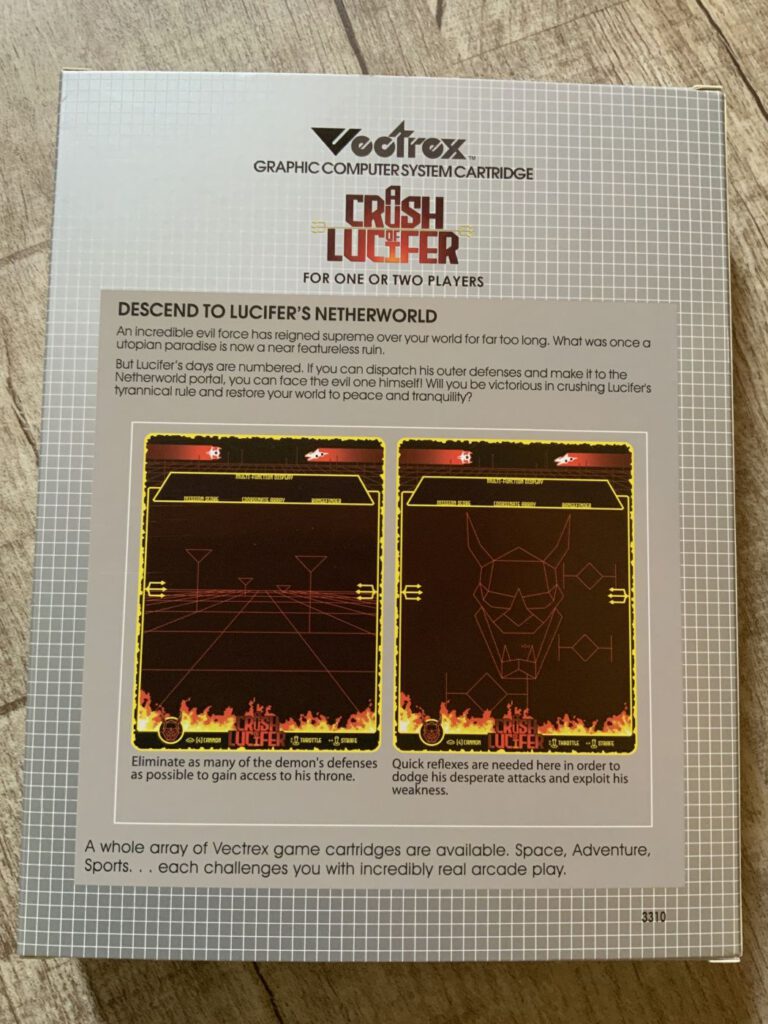 A Crush Of Luzifer - Rückseite