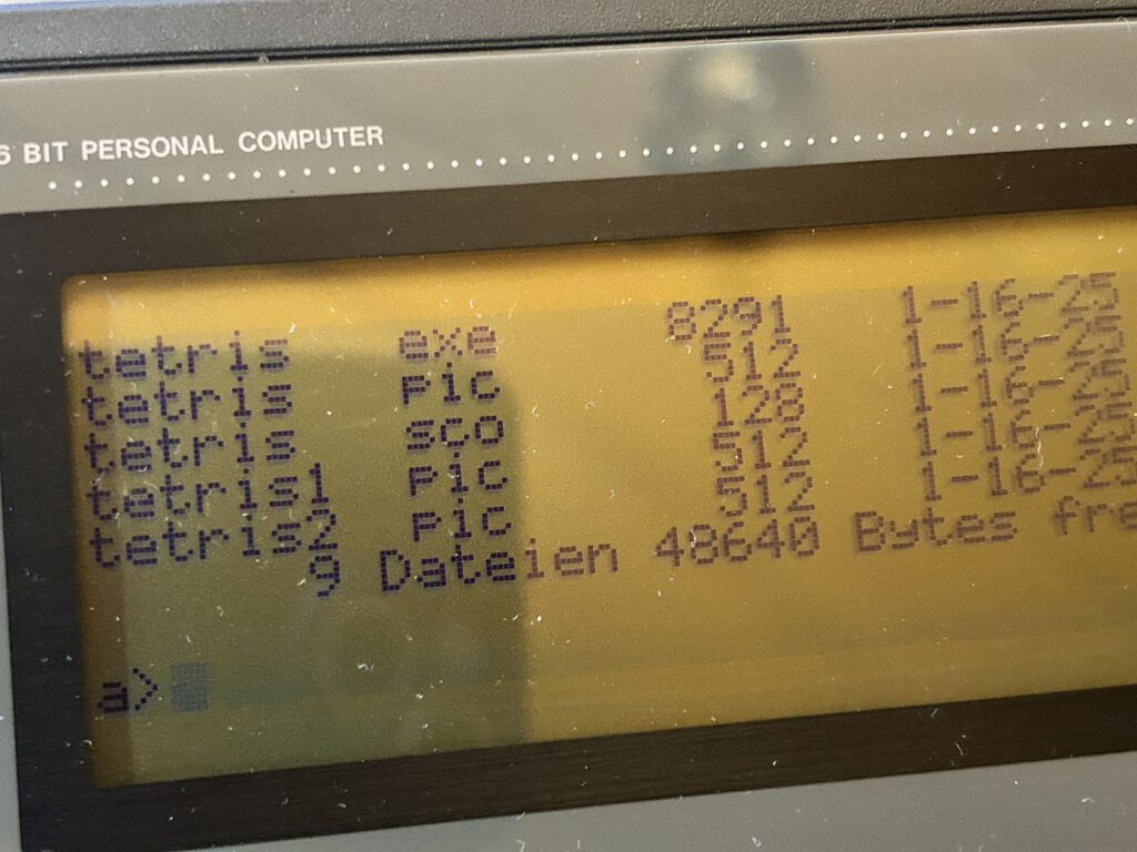 APF-02 - kopierte Dateien am PoFo