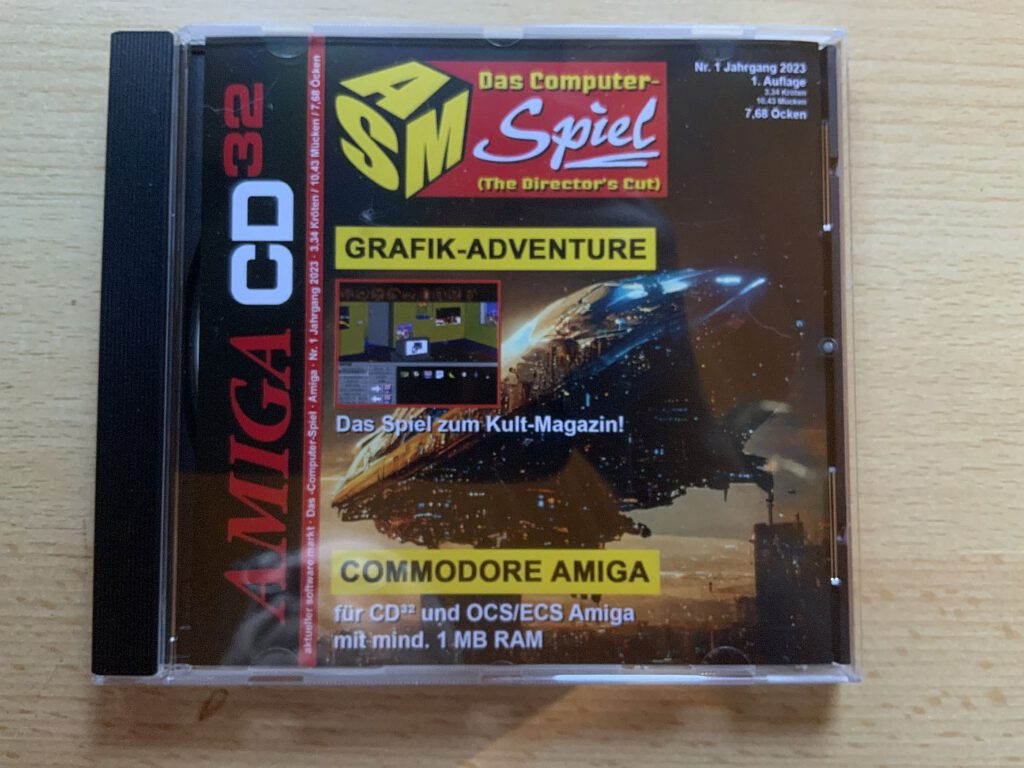 ASM - Das Computerspiel - CD Hülle