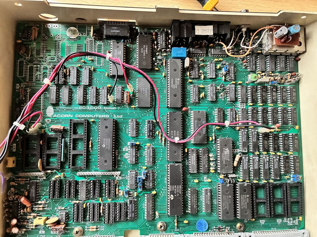Acorn BBC Micro Model B - Platine