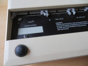 Acorn BBC Micro Model B - Unterseite - Anschlüsse - Tube - 1MHz Bus - user port