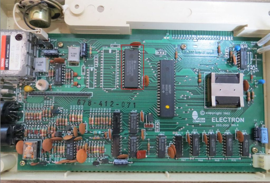 Acorn Electron Mainboard ROM