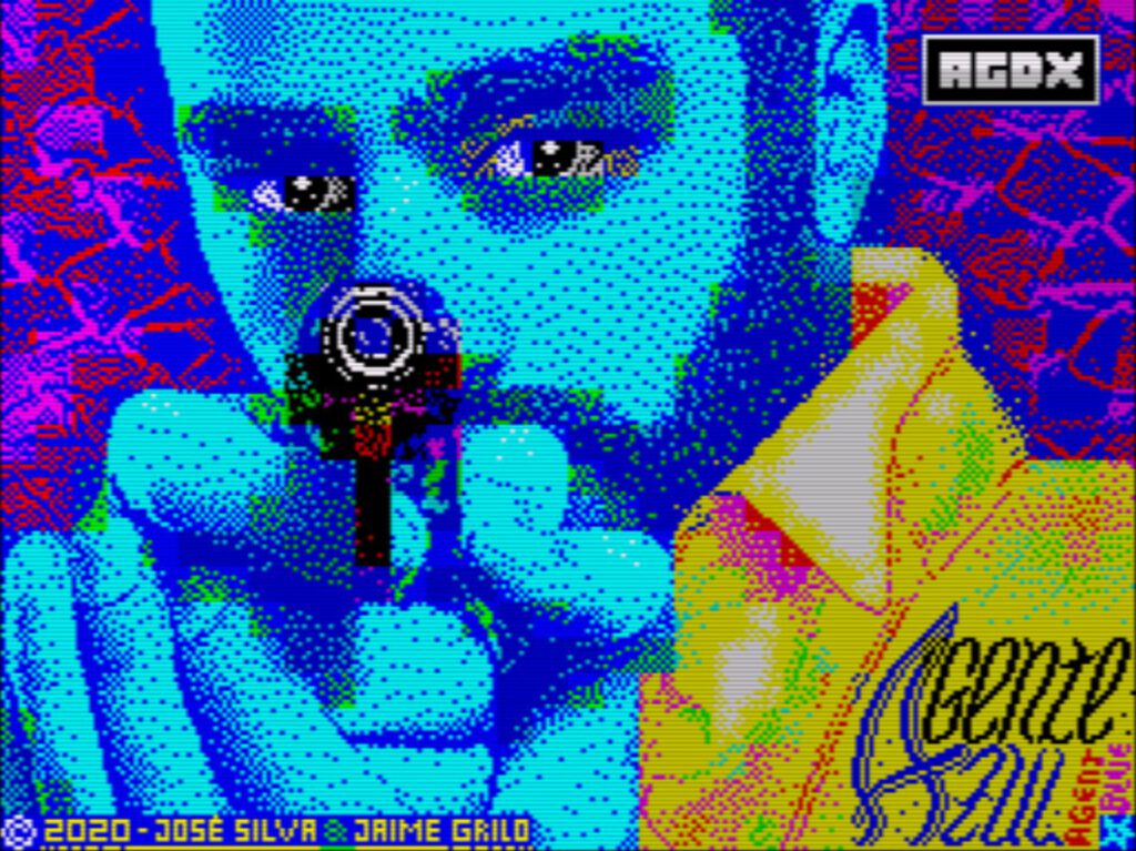 Agent Blue - Ladescreen