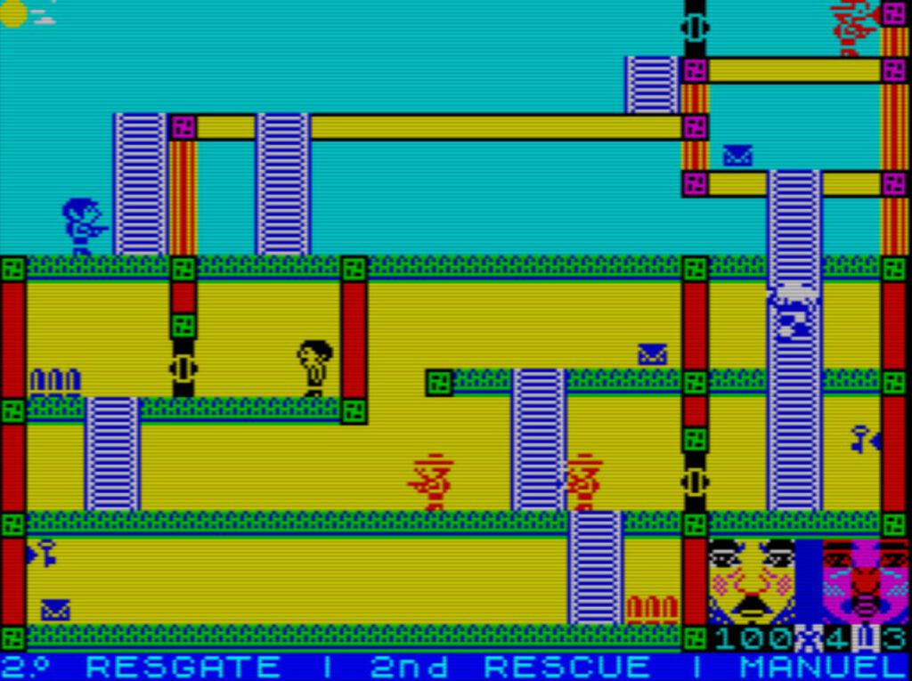 Agent Blue - Screen 1