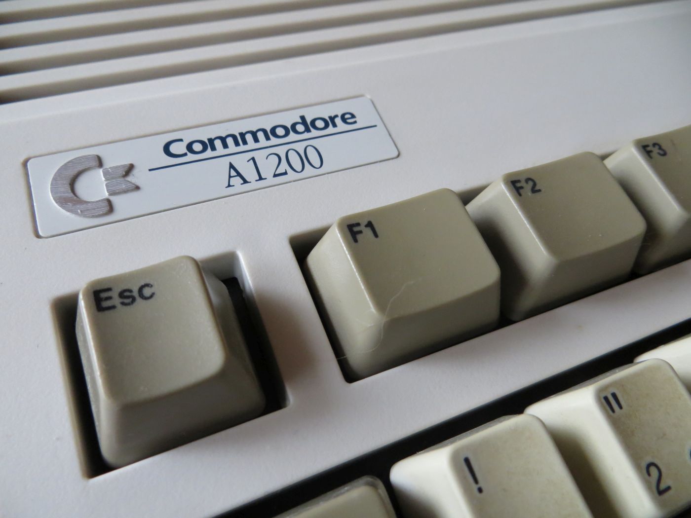 Amiga 1200 Commodore Logo