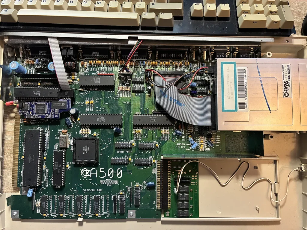 Amiga 500 - Platine