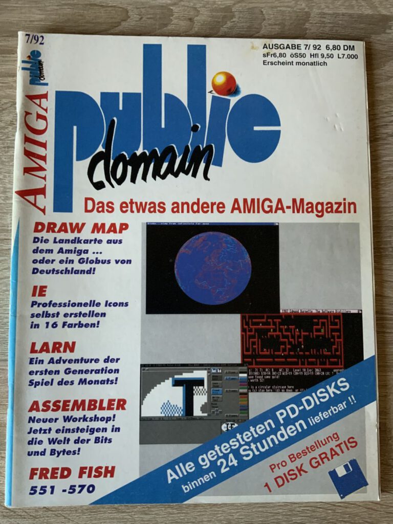 Amiga public domain 07_92