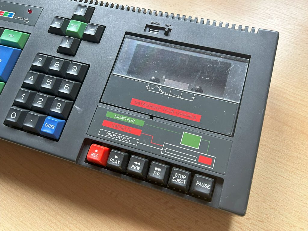 Amstrad CPC 464 - Kassettenteil