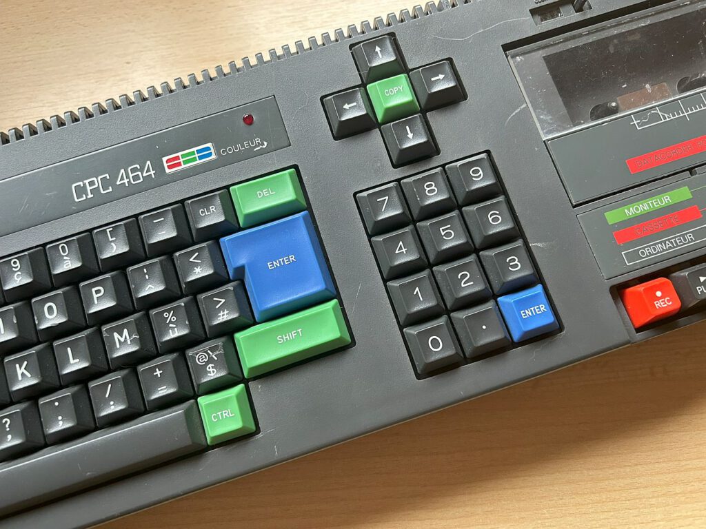 Amstrad CPC 464 - Tastatur rechts