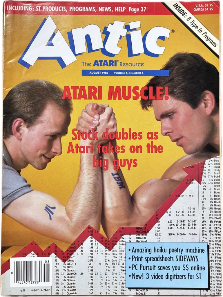 Antic August 1987 Volume 6 Number 4