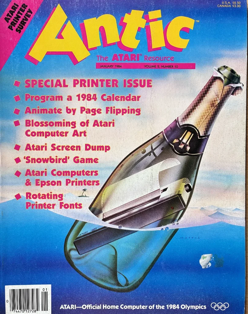 Antic Januar 1984 Volume 2 Number 10