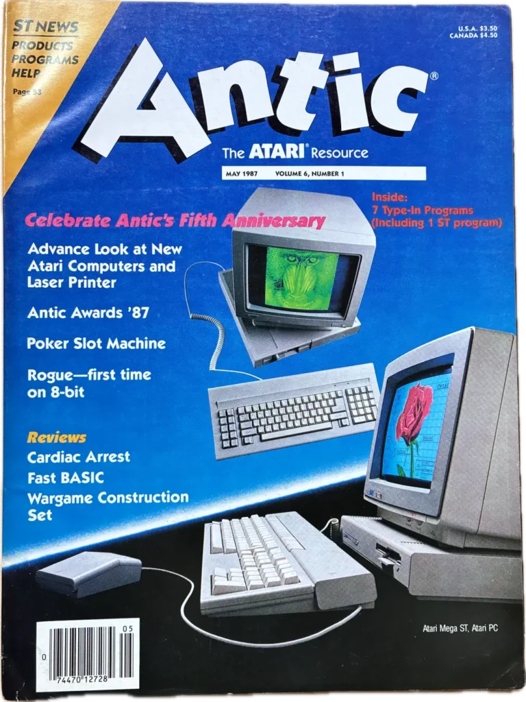 Antic May 1987 Volume 6 Number 1