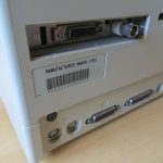 Apple Macintosh SE/30 - hinten links Anschlüsse