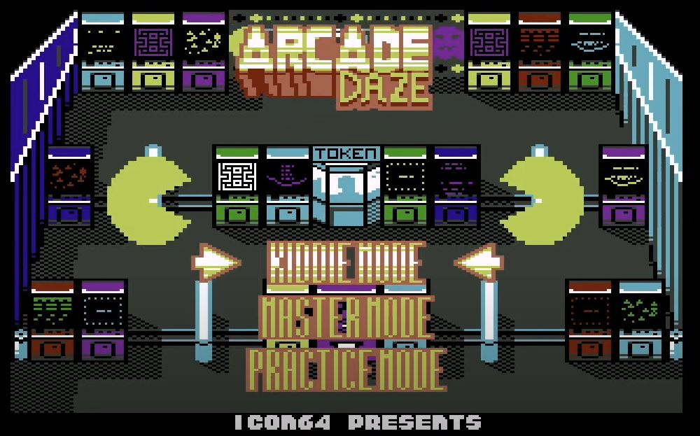 Arcade Daze - Startscreen