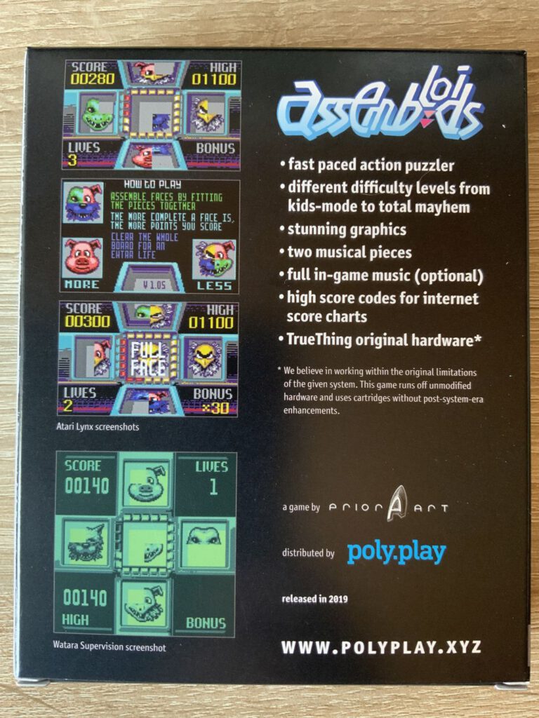 Assembloids - Rueckseite