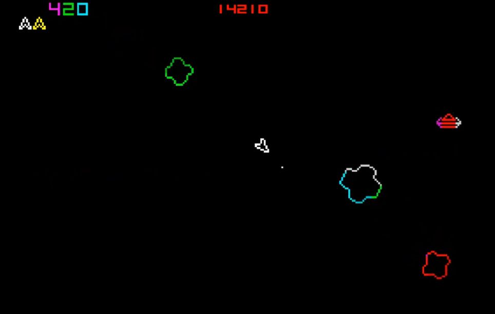 Asteroids RX - Screen 2