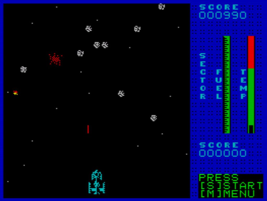 Astro Blaster - Screen