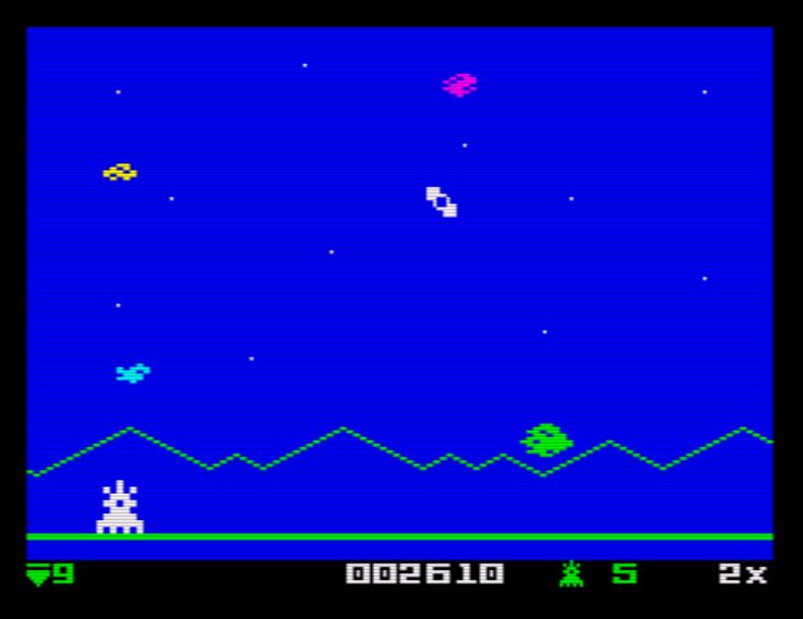 AstroSmash! ZX - Screen