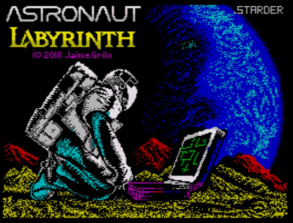 Astronaut Labyrinth [Sinclair ZX Spectrum]
