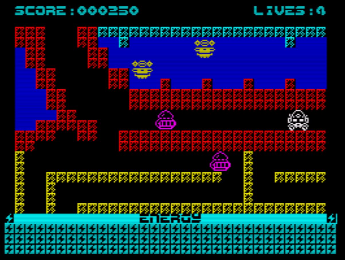 Astronaut Labyrinth [Sinclair ZX Spectrum]