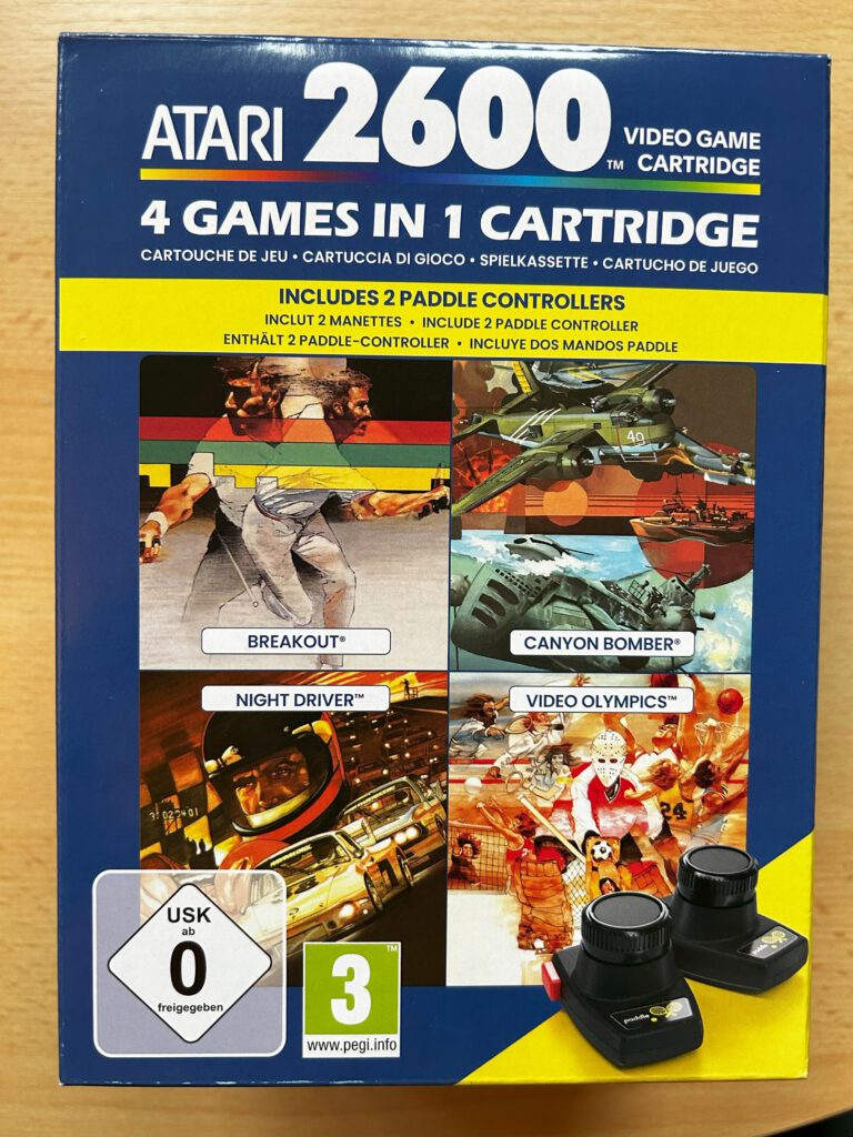 4 Games in 1 Cartridge