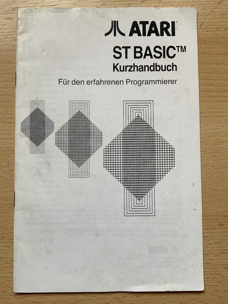 Atari ST BASIC Kurzhandbuch