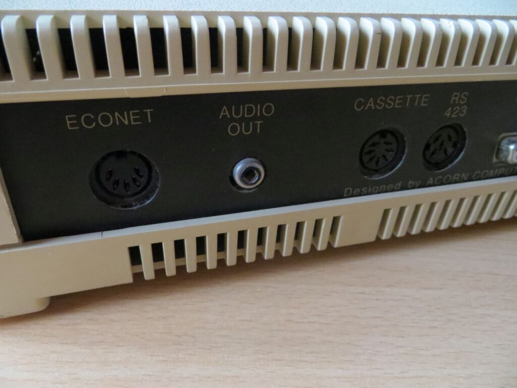 BBC Master 128 - Anschlüsse ECOET und Audio