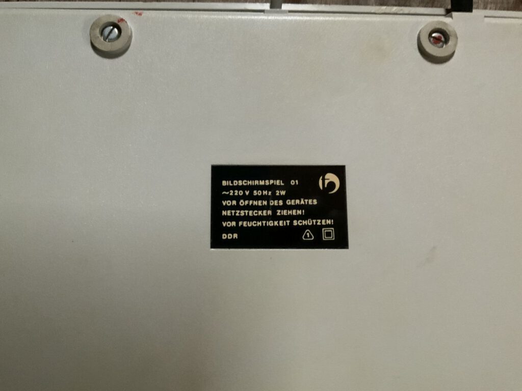 BSS01 - Unterseite Aufkleber