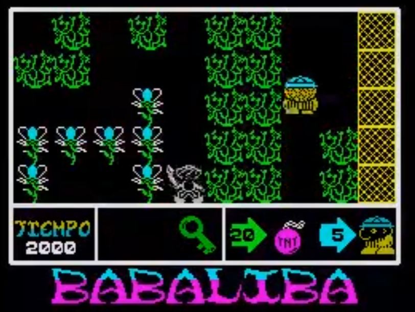 Babaliba - Screen - Sinclair ZX Specrum
