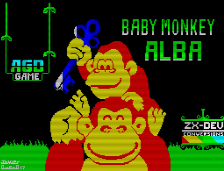 Baby Monkey Alba [Sinclair ZX Spectrum]
