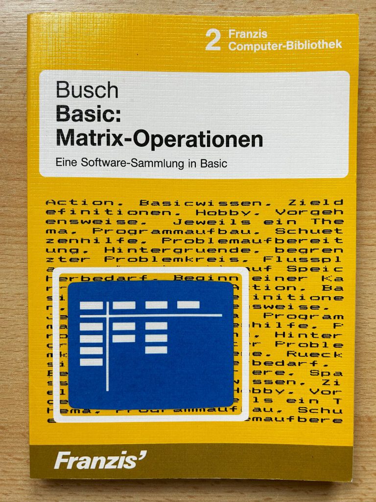 Basic - Matrix-Operationen