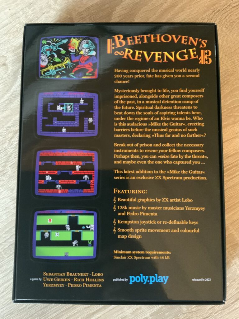 eethoven's Revenge - Rückseite