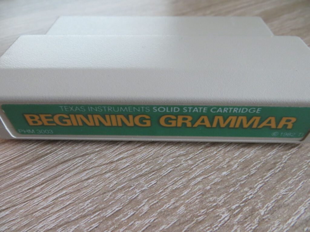 Beginning Grammar