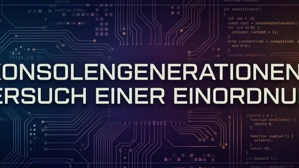 Konsolengenerationen – Versuch einer Einordnung