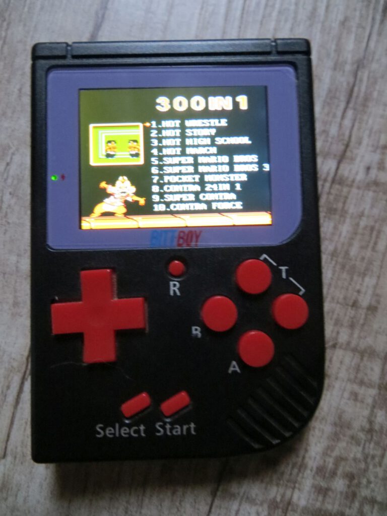 BittBoy - Menü