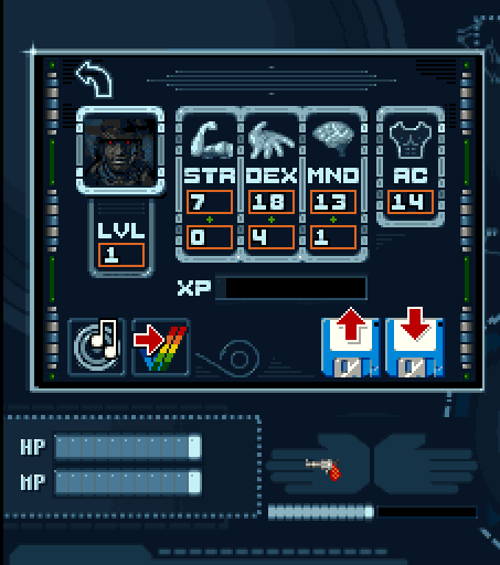 Black Dawn Technomage - Charakterwerte