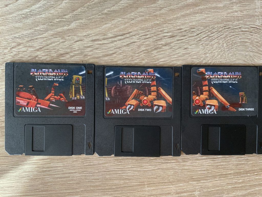 Blackdawn Technomage - Disketten