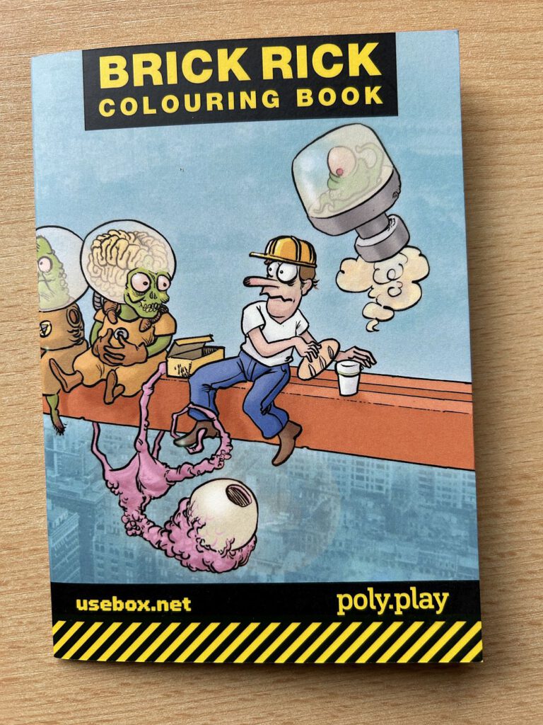 Brick Rick - Colouring Book