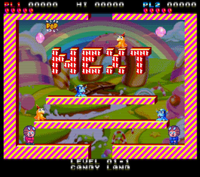 Bubblegum bros - Screen