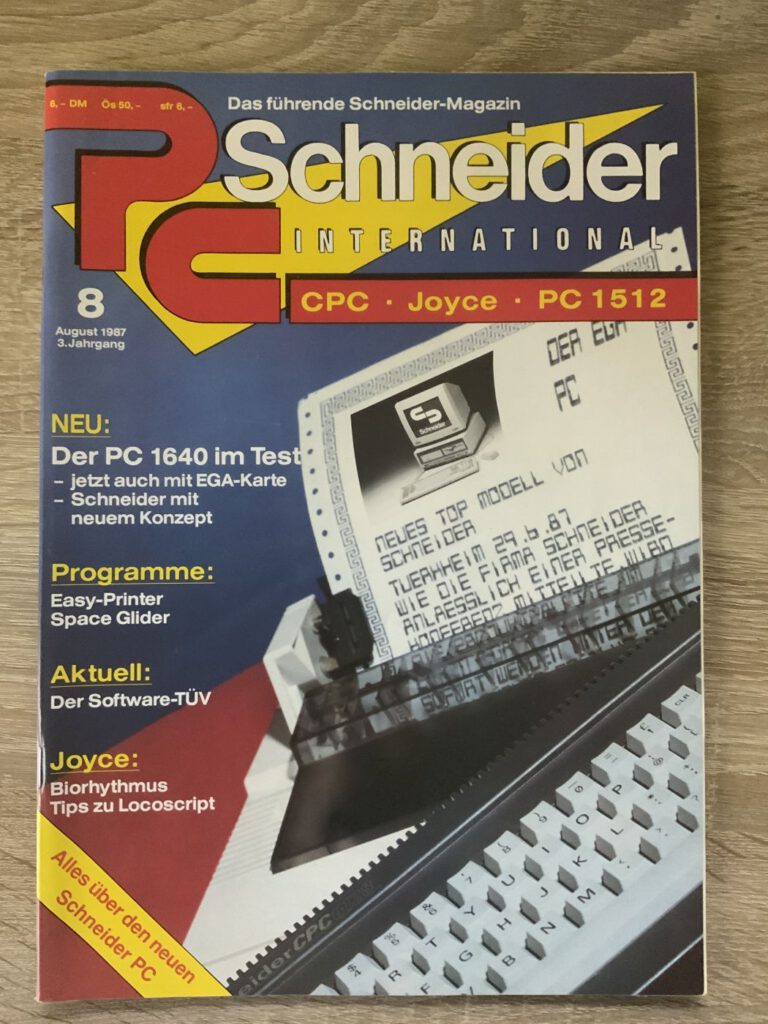 CPC Schneider International 08/1987