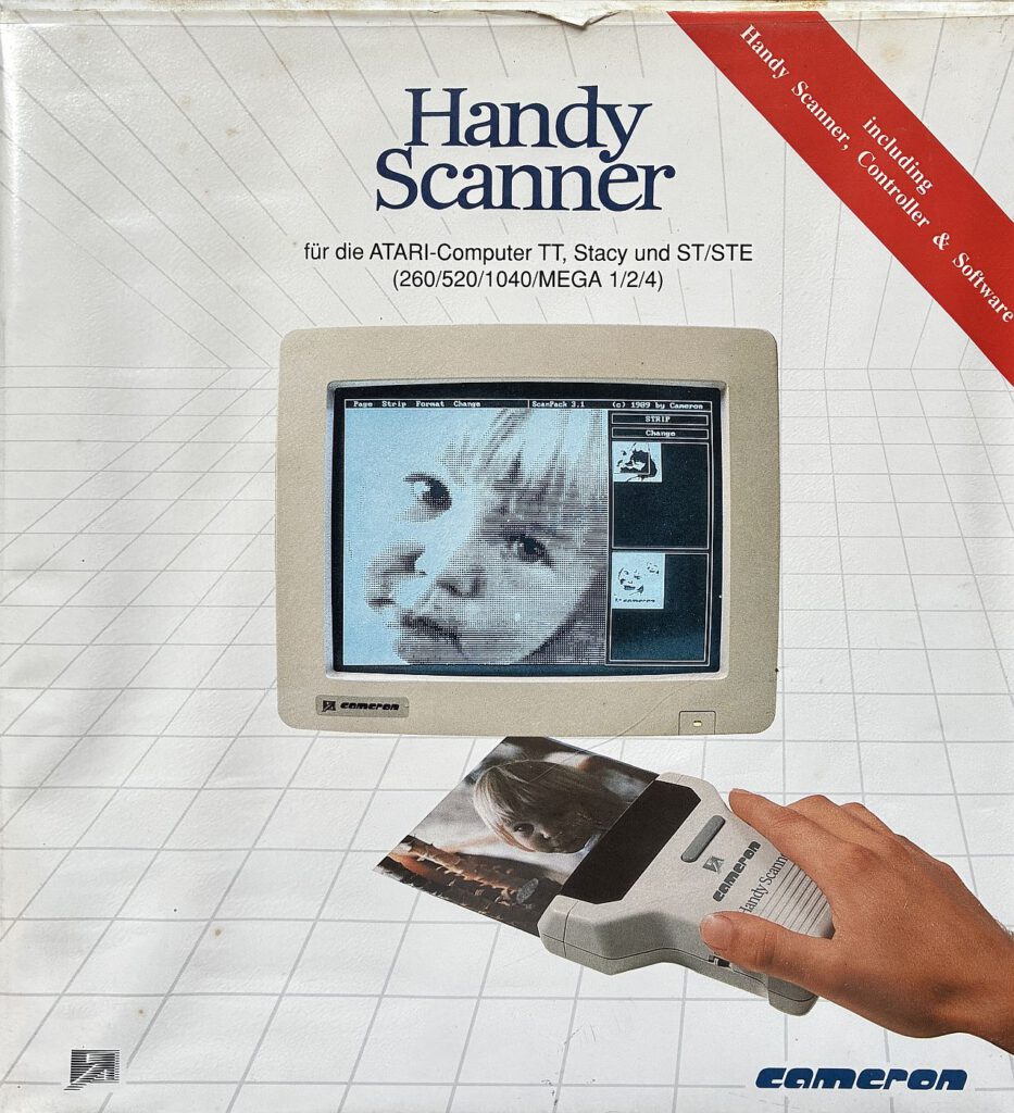 Cameron Handy Scanner - Box - Oberseite