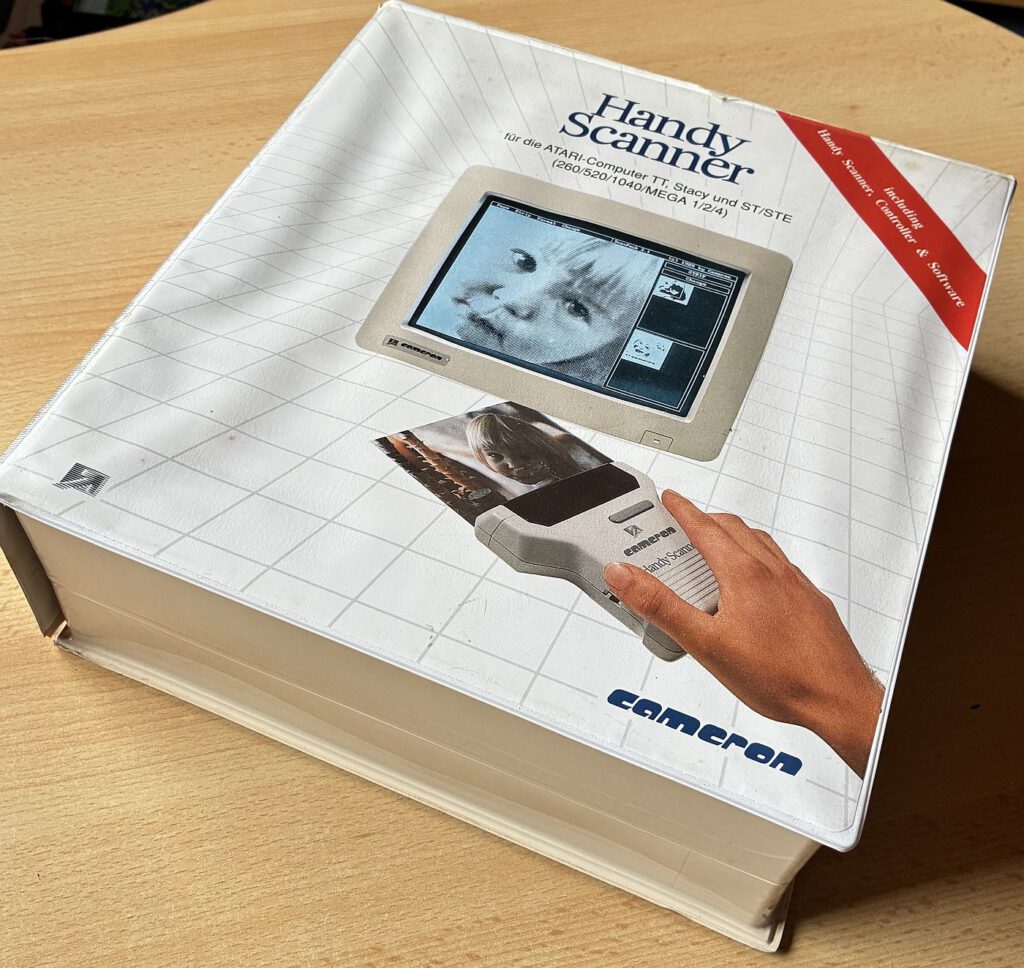 Cameron Handy Scanner - Box - schräg oben