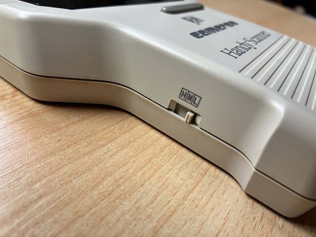 Cameron Handy Scanner - Scanner - Schalter Auflösung